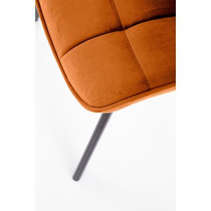 Sedia da pranzo COMORO, 1 pezzo, marrone cannella