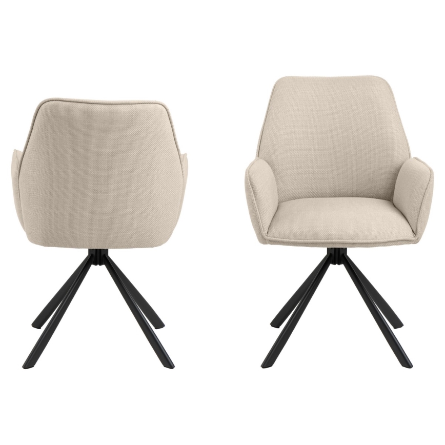Sedia da pranzo ESME 1 pz beige