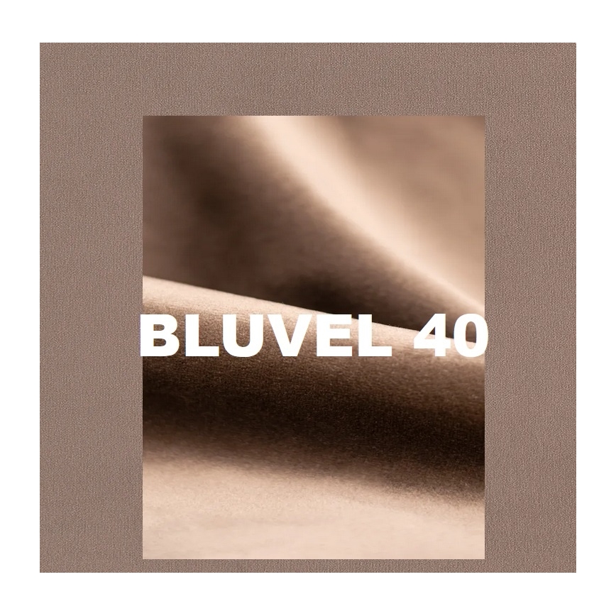 Sedia da pranzo GARDA nera/beige