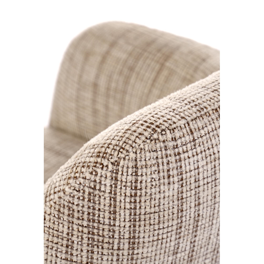 Sedia da pranzo girevole BRISA 1 pz beige