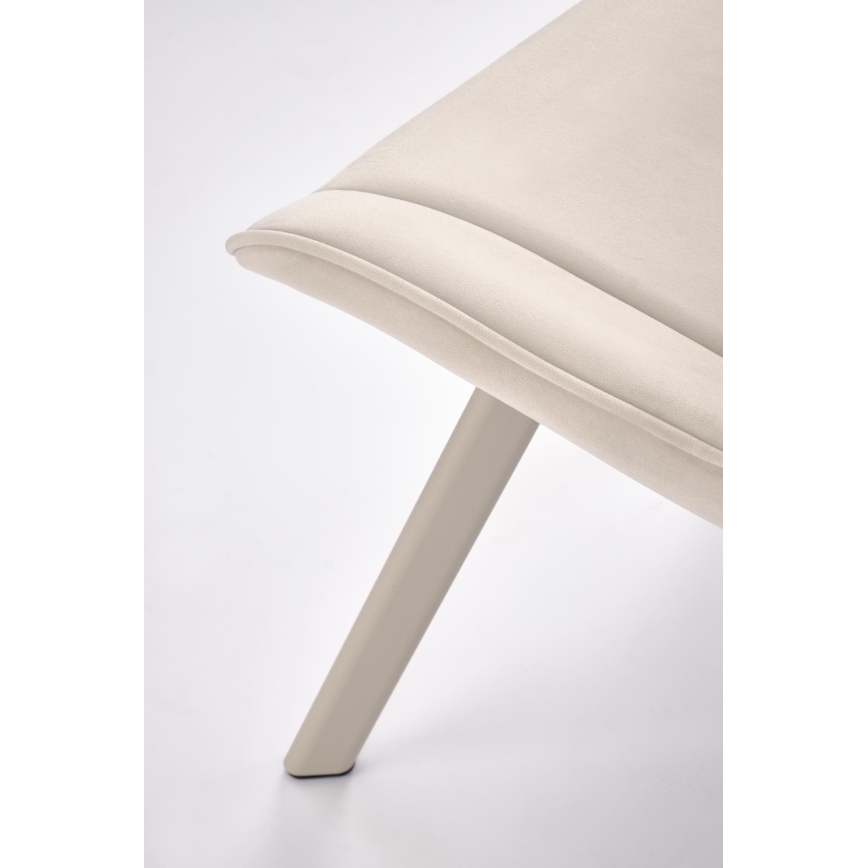 Sedia da pranzo girevole OMBRA 1 pz crema