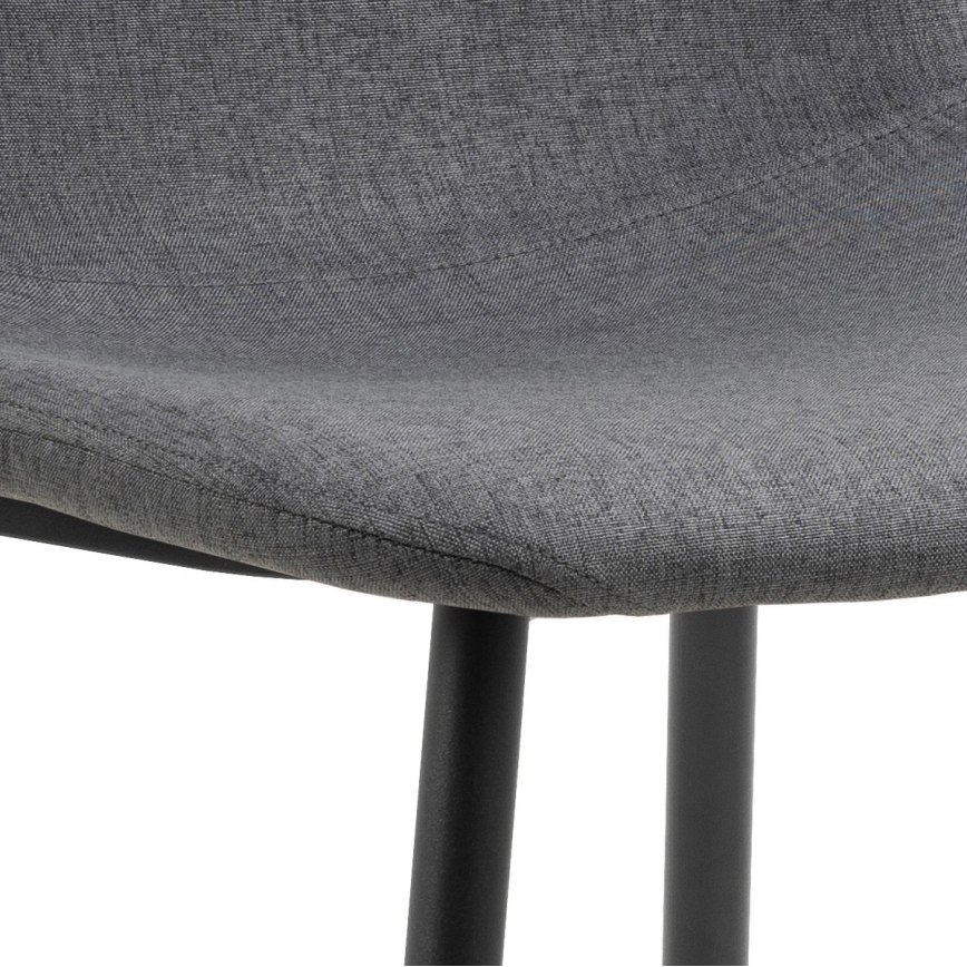 Sedia da pranzo KAIA 1 pz grigio scuro