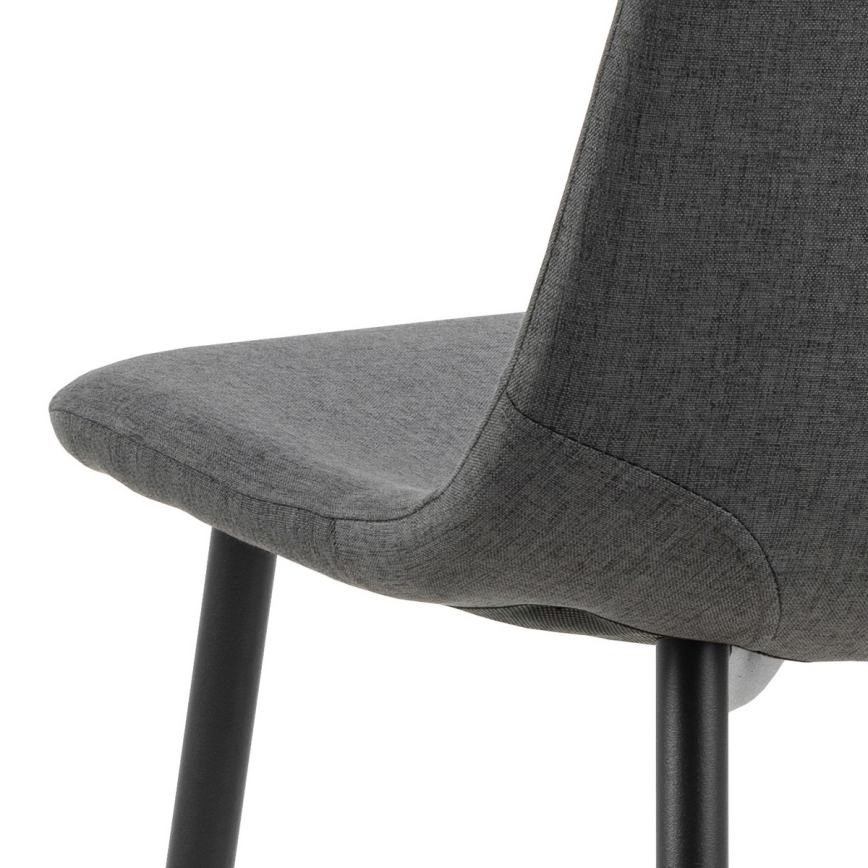 Sedia da pranzo KAIA 1 pz grigio scuro