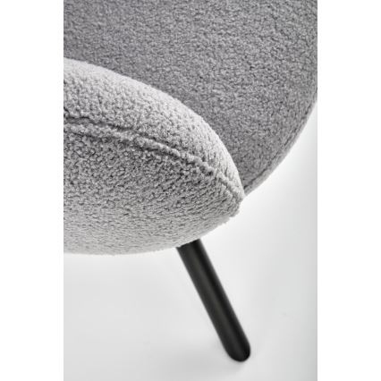 Sedia da pranzo KIVA 1 pz grigia