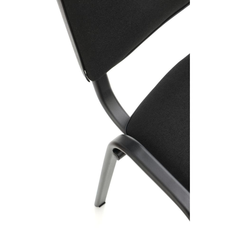 Sedia da pranzo LUCE 1 pz nera