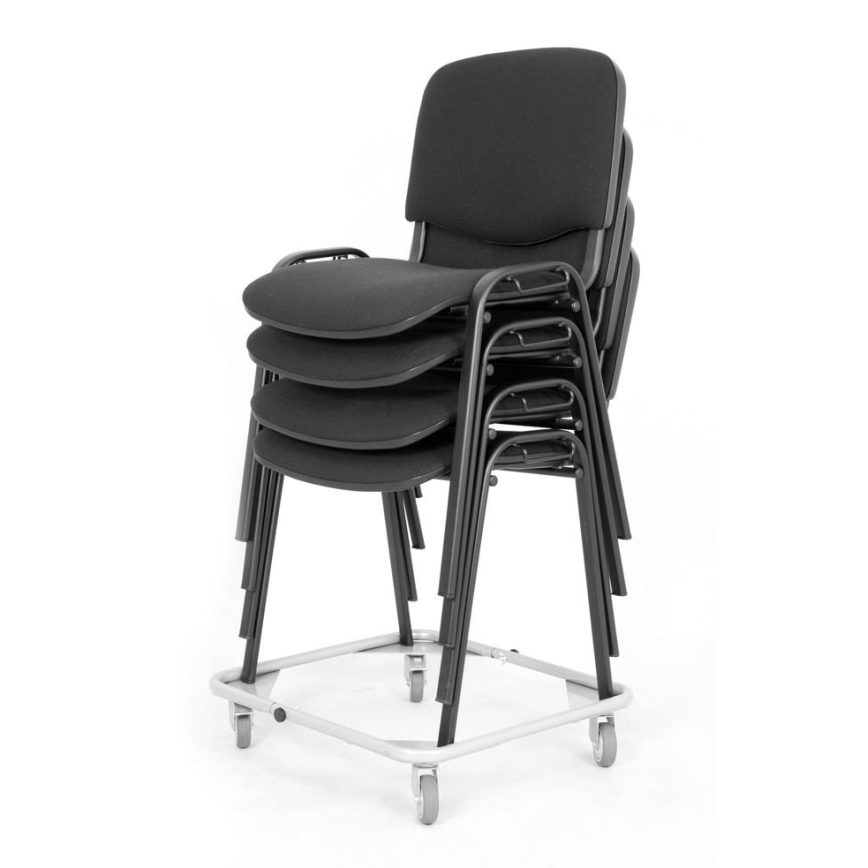 Sedia da pranzo LUCE 1 pz nera
