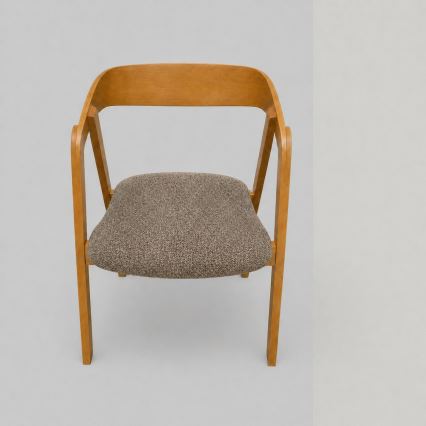 Sedia da pranzo LUSO rovere/marrone