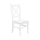 Sedia da pranzo NATE bianca