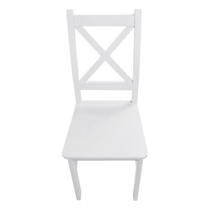 Sedia da pranzo NATE bianco