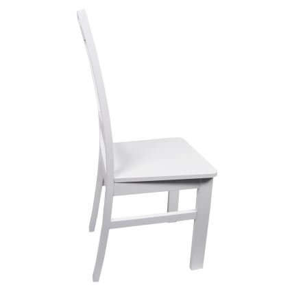 Sedia da pranzo NATE bianco