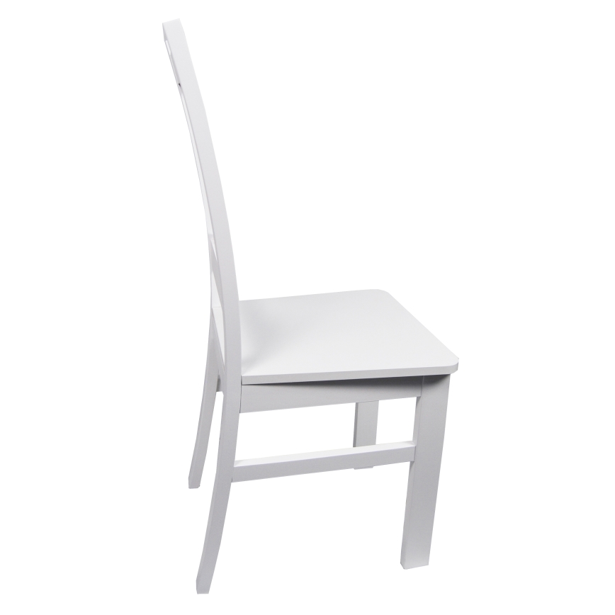 Sedia da pranzo NATE bianco