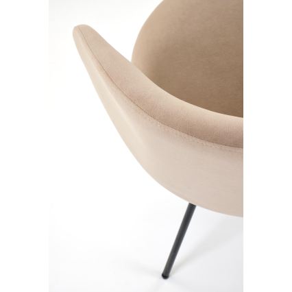 Sedia da pranzo ORBIS 1 pezzo beige