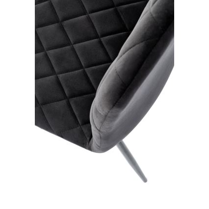 Sedia da pranzo ORIS, 1 pezzo, nera