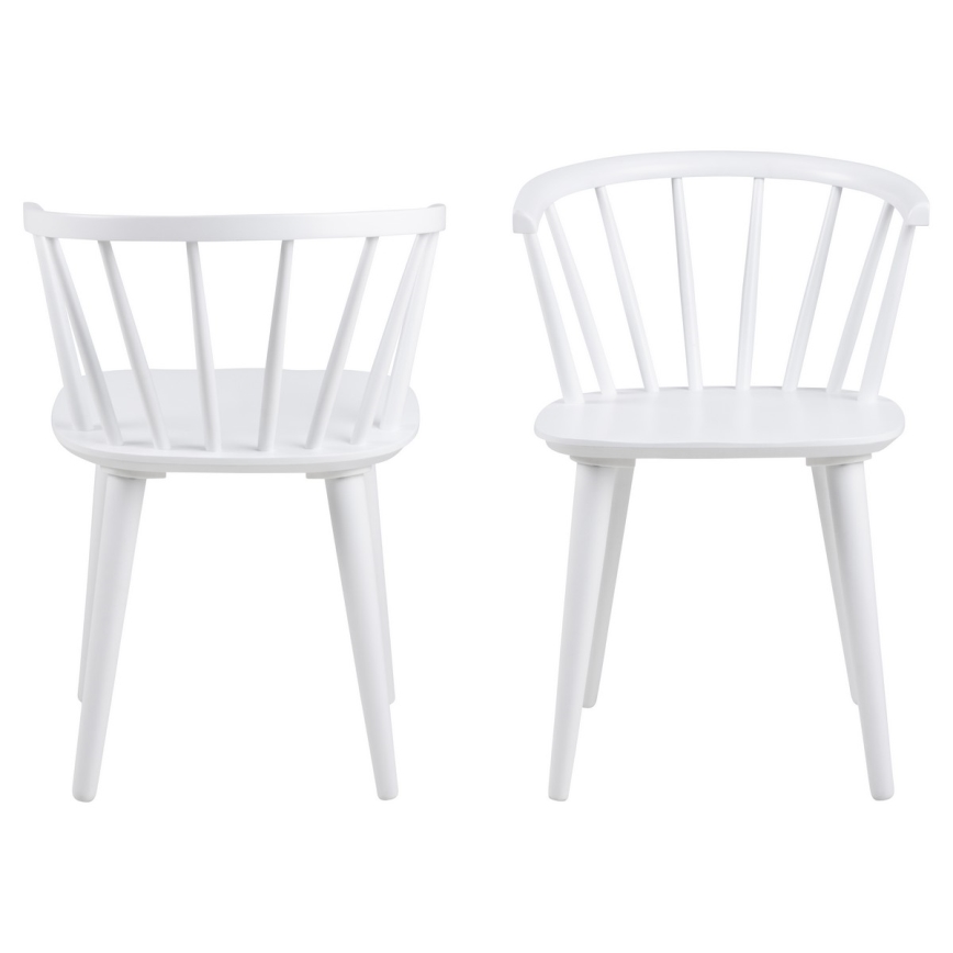 Sedia da pranzo RUBY 1 pz bianco