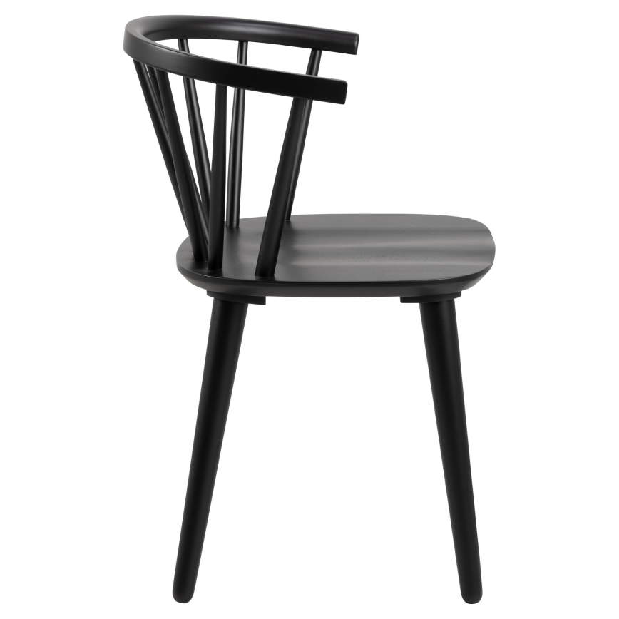 Sedia da pranzo RUBY 1 pz nero