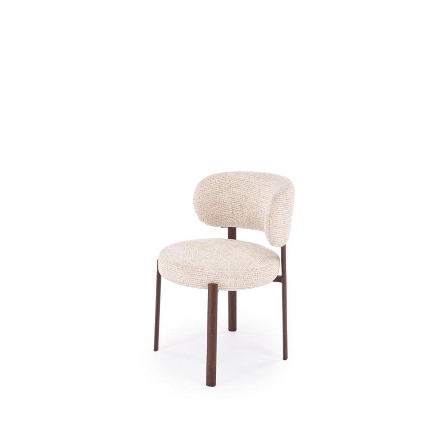Sedia da pranzo SIDUS 1 pezzo beige/noce