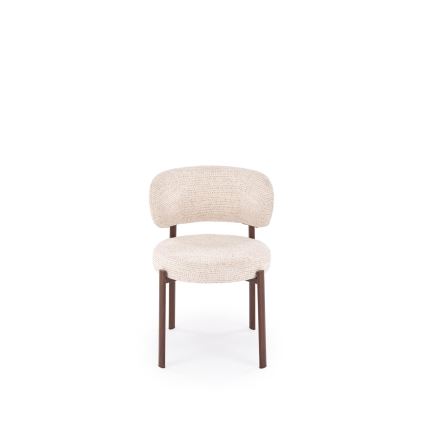 Sedia da pranzo SIDUS 1 pezzo beige/noce