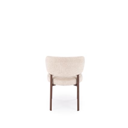 Sedia da pranzo SIDUS 1 pezzo beige/noce