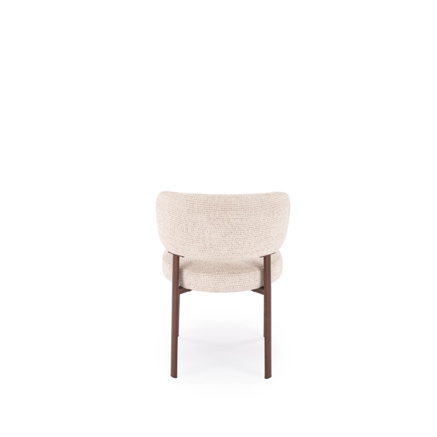 Sedia da pranzo SIDUS 1 pezzo beige/noce