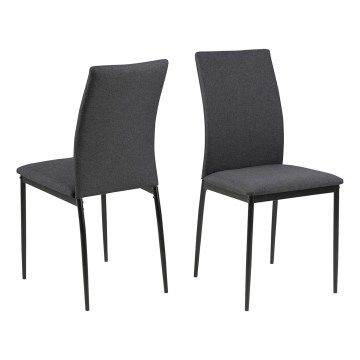 Sedia da pranzo Sorin 1 pz grigio