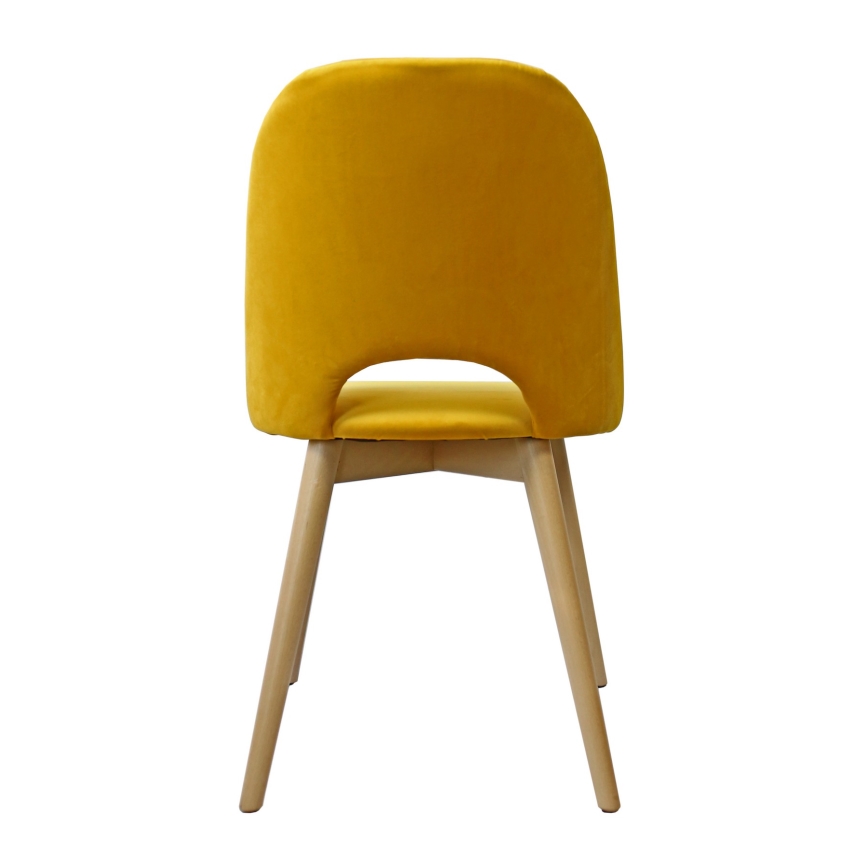Sedia da pranzo THEO giallo