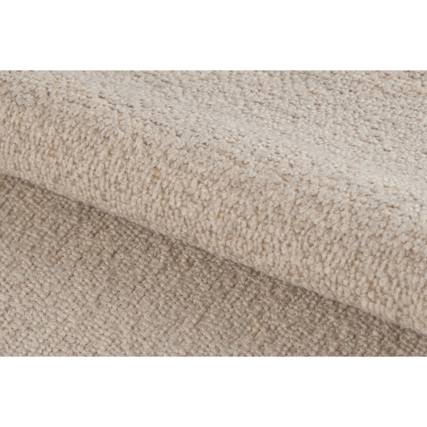 Sedia da pranzo con braccioli TORI beige