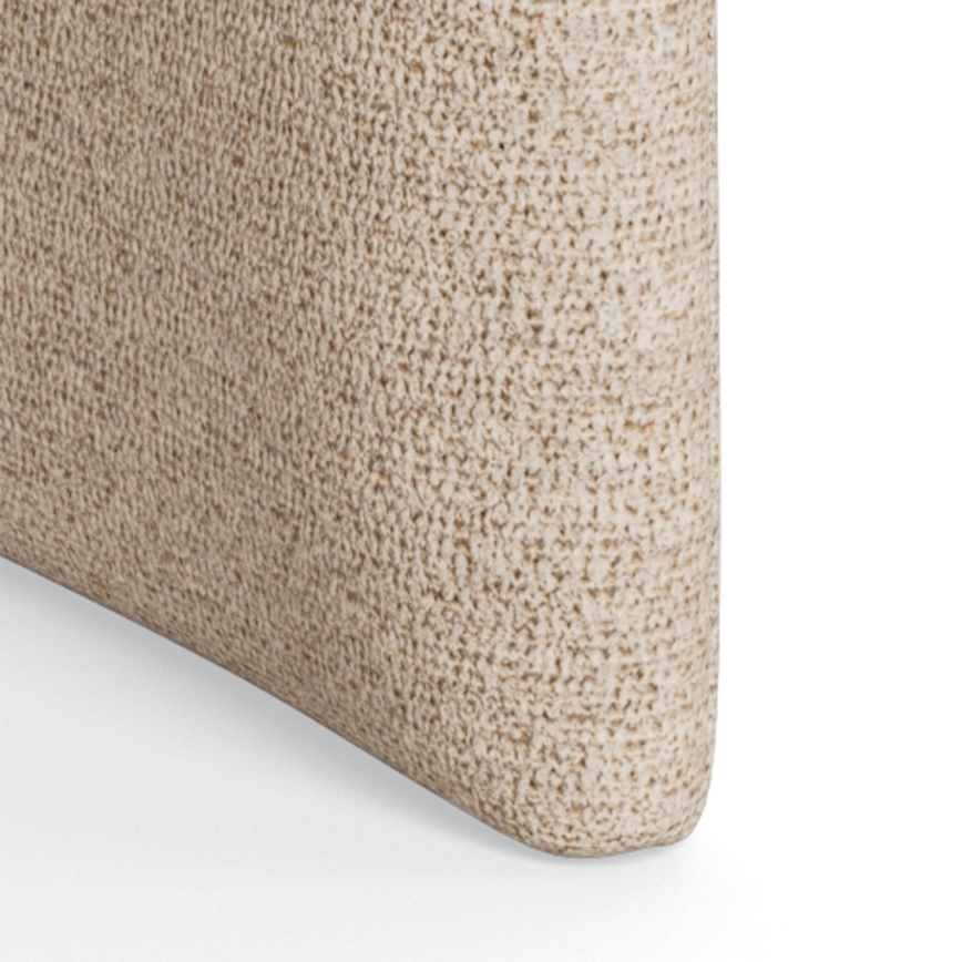 Sedia da pranzo con braccioli TORI beige