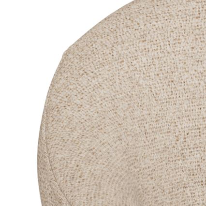 Sedia da pranzo con braccioli TORI beige
