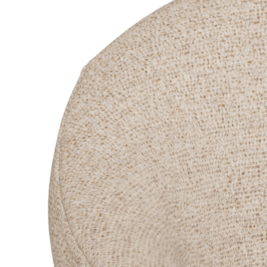 Sedia da pranzo con braccioli TORI beige