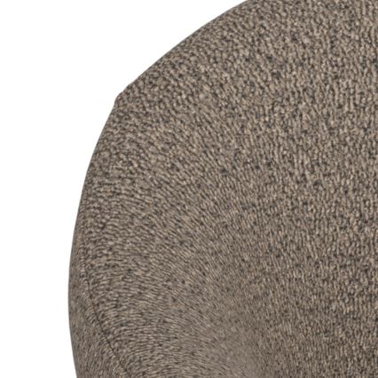 Sedia da pranzo con braccioli TORI taupe