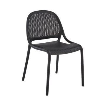 Sedia da pranzo VERUS 1 pezzo nera