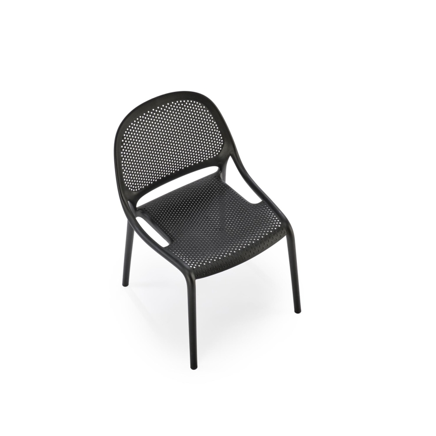 Sedia da pranzo VERUS 1 pezzo nera
