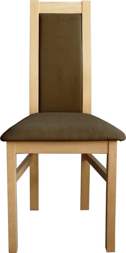 Sedia da pranzo ZOE faggio/marrone scuro