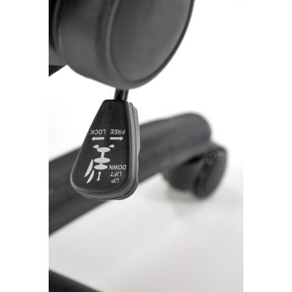 Sedia da ufficio BOB nera/grigia