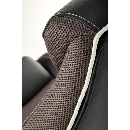 Sedia da ufficio HAME nera/grigia