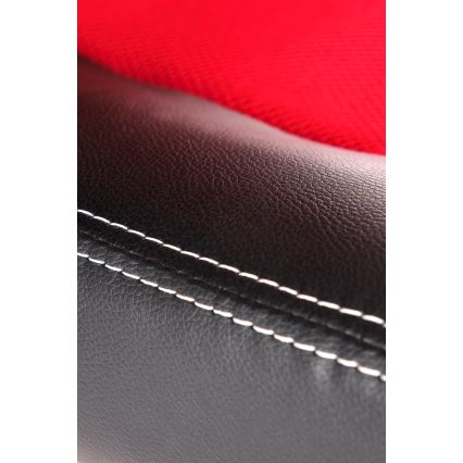 Sedia da ufficio KENU nera/rossa