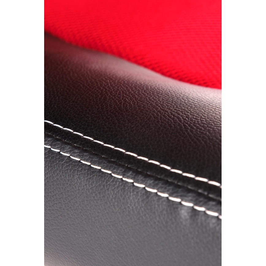 Sedia da ufficio KENU nera/rossa