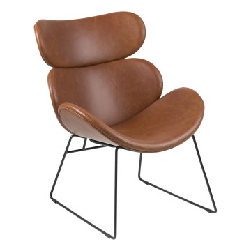 Sedia EDON marrone