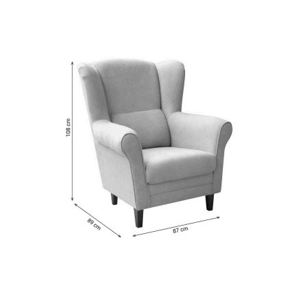 Sedia GALA marrone scuro