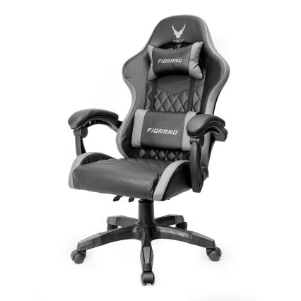 Sedia da gaming FIORANO nero/grigio