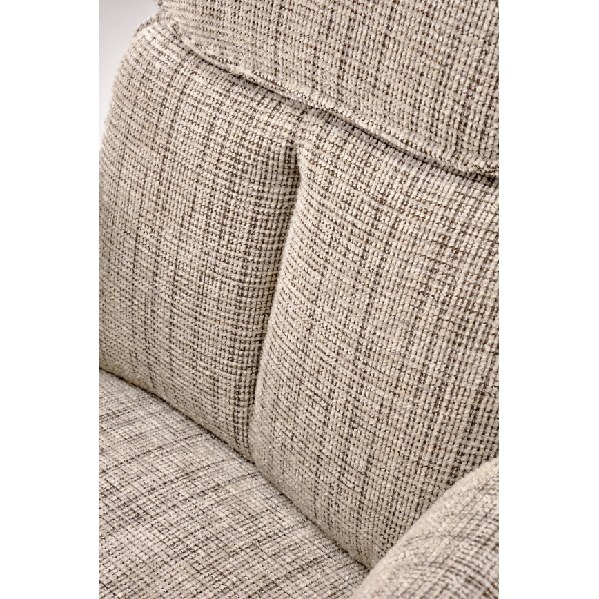 Sedia girevole da pranzo HALSA 1 pz beige