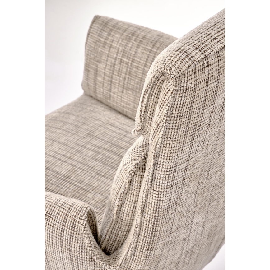 Sedia girevole da pranzo HALSA 1 pz beige