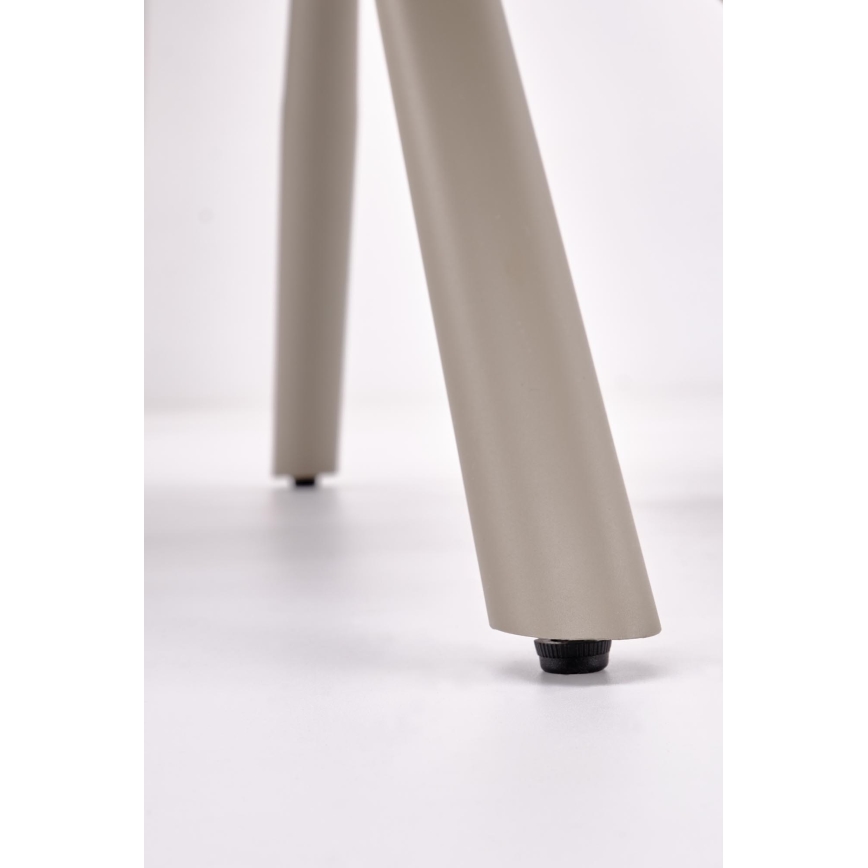 Sedia girevole da pranzo HALSA 1 pz beige