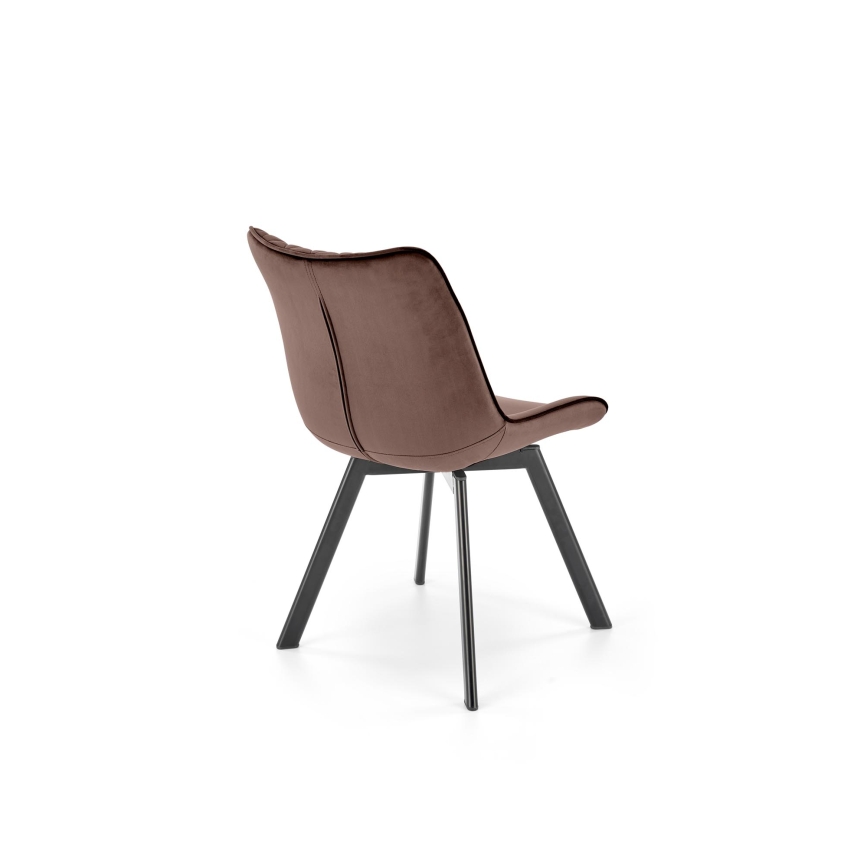 Sedia girevole da pranzo OMBRA 1 pz marrone