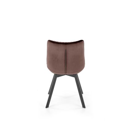 Sedia girevole da pranzo OMBRA 1 pz marrone