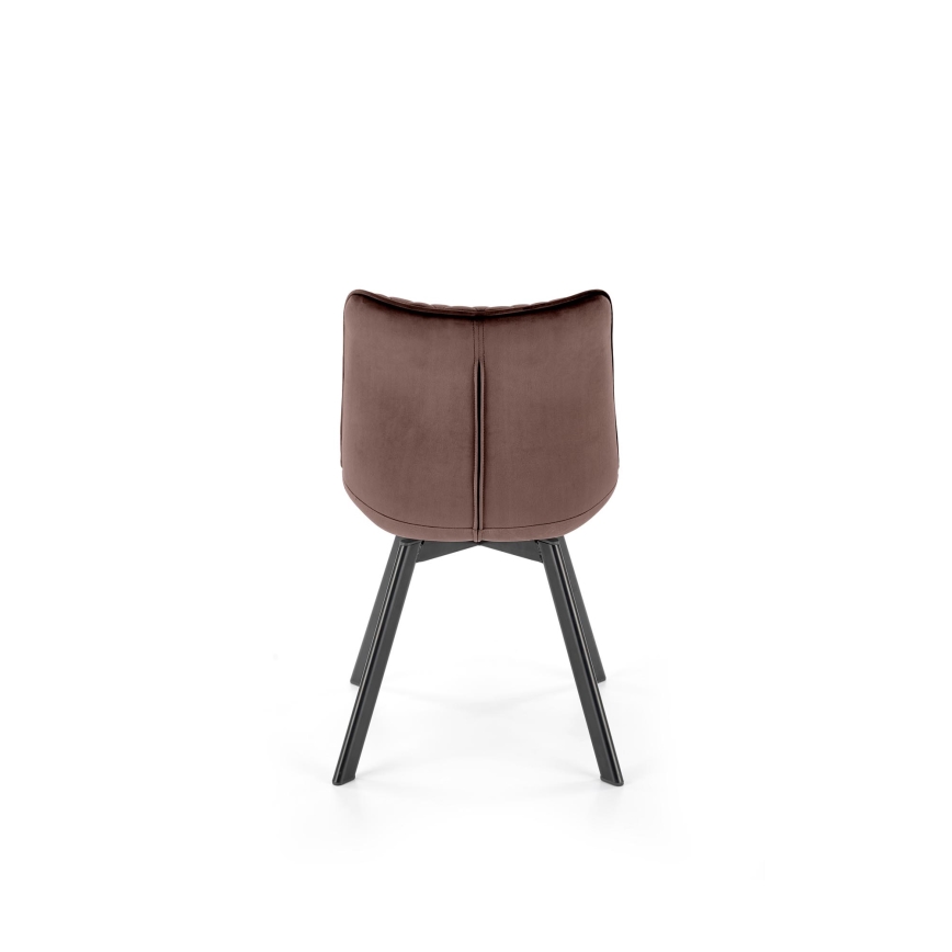 Sedia girevole da pranzo OMBRA 1 pz marrone