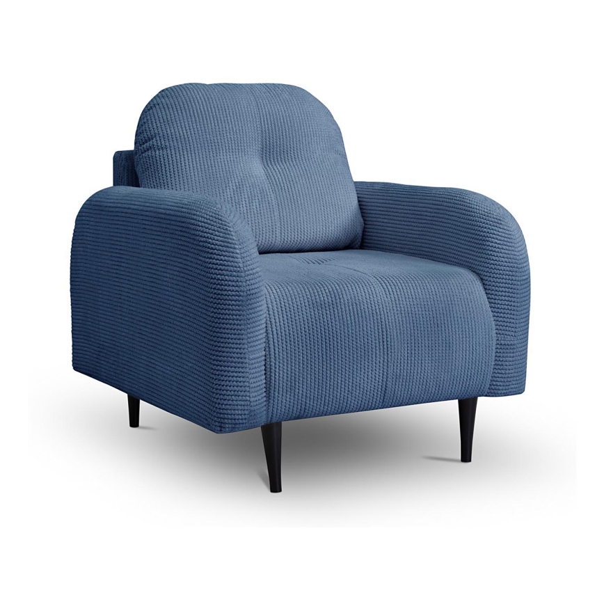 Sedia imbottita CLOUDY blu