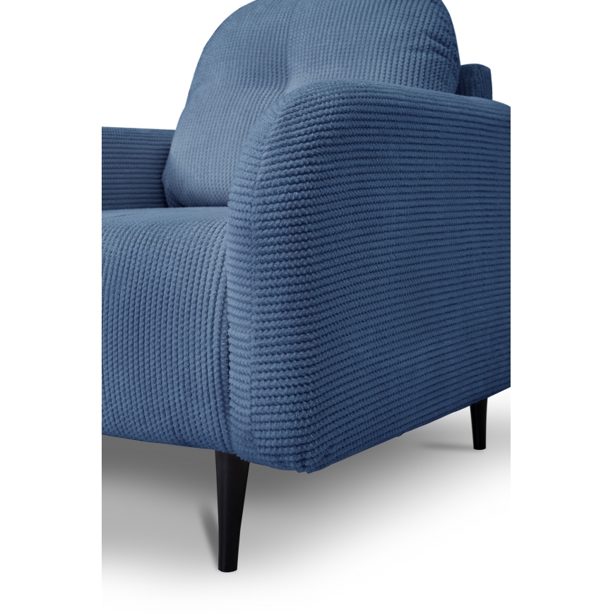 Sedia imbottita CLOUDY blu