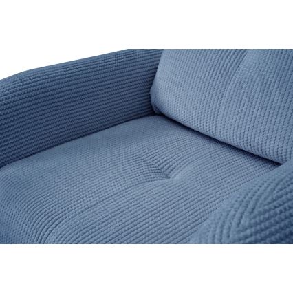 Sedia imbottita CLOUDY blu