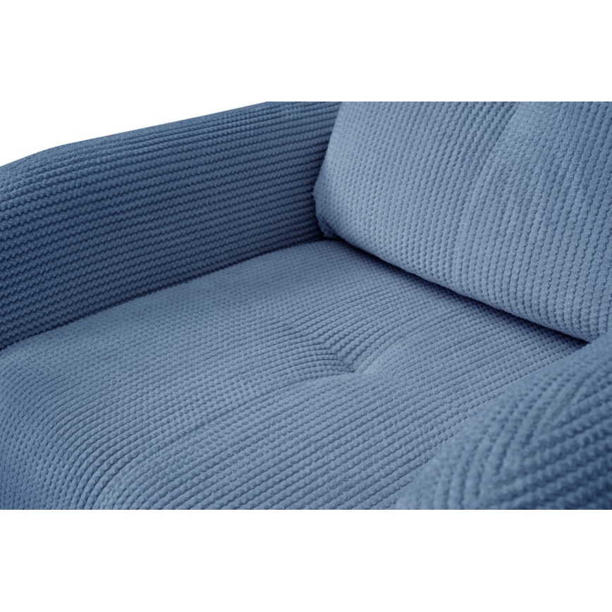 Sedia imbottita CLOUDY blu